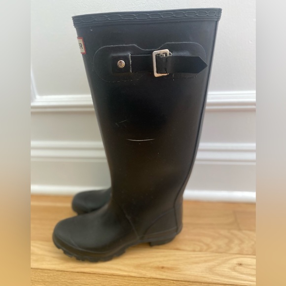 Huntress tall Hunter wellies - Picture 4 of 6